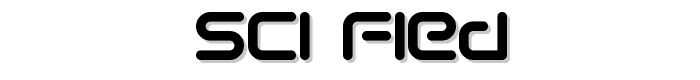 Sci Fied font
